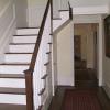 Oak stairs finished in Midnight Mahogany