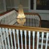 Historic home in aiken stairs and railing hand scraped and finished.